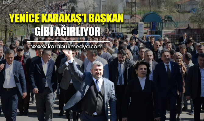 AK Parti Yenice Belediye Başkan Adayı Sertaş Karakaş, her mahalle
