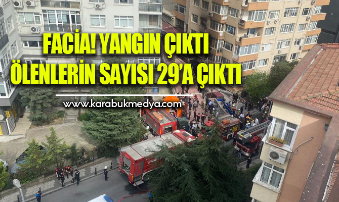 16 katlı bir binanın altındaki tadilat yapılan eğlence merkezinde çıkan