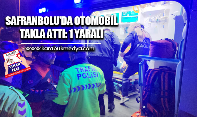 Karabük’ün Safranbolu ilçesinde trafik kazası meydana geldi.