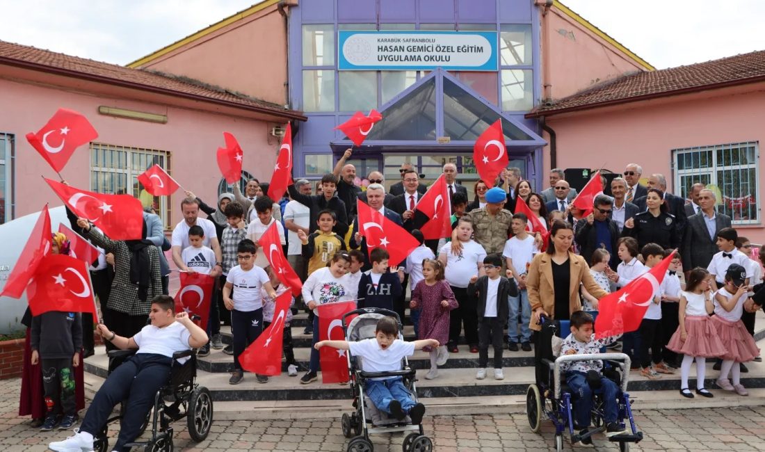 Özel çocuklarla Engelliler Haftası kutlandı Safranbolu’da Hasan Gemici Özel Eğitim ve Rehabilitasyon Merkezinde Engelliler Haftası