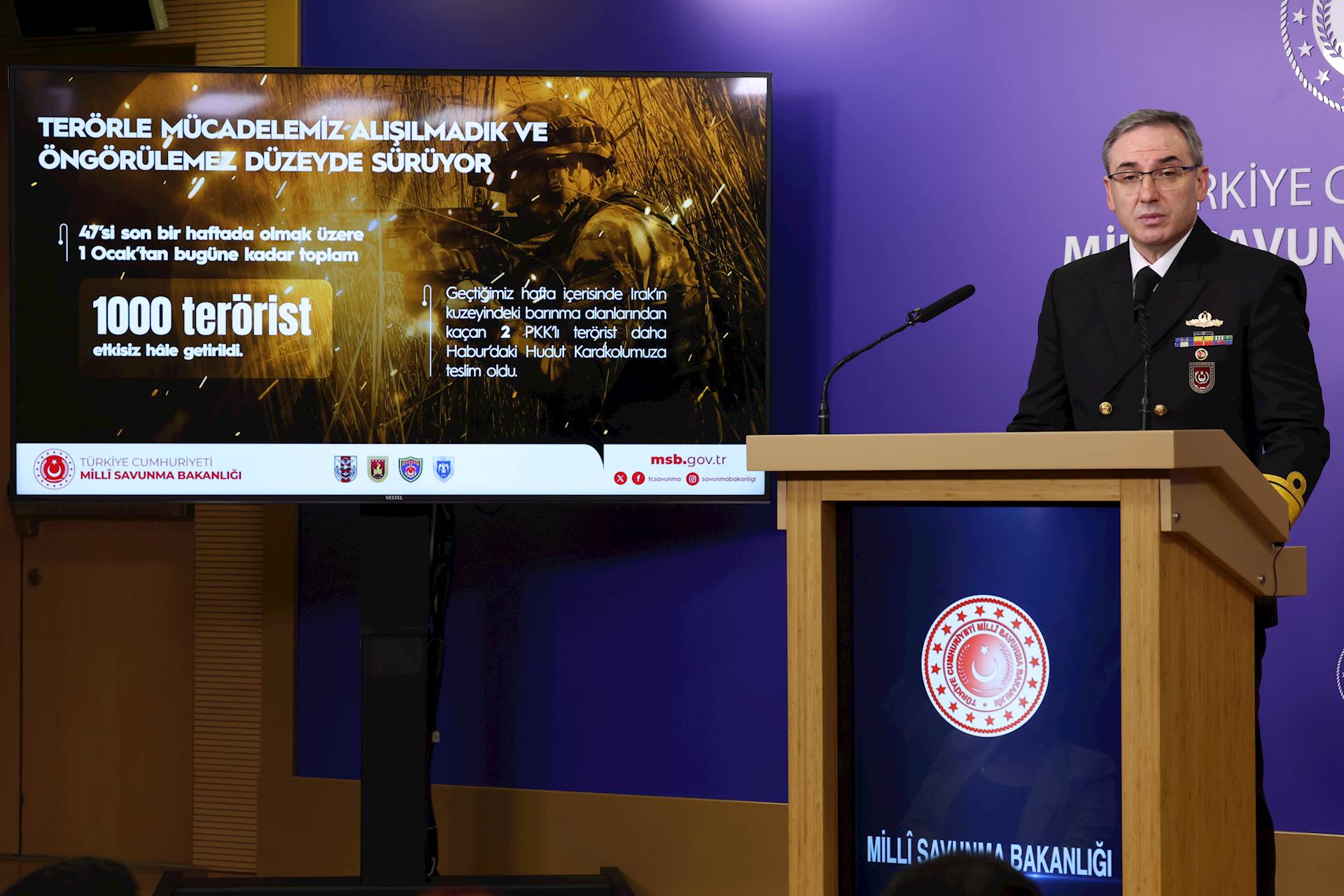 Türk Silahlı Kuvvetleri tarafından son bir haftada Irak ve Suriye’de