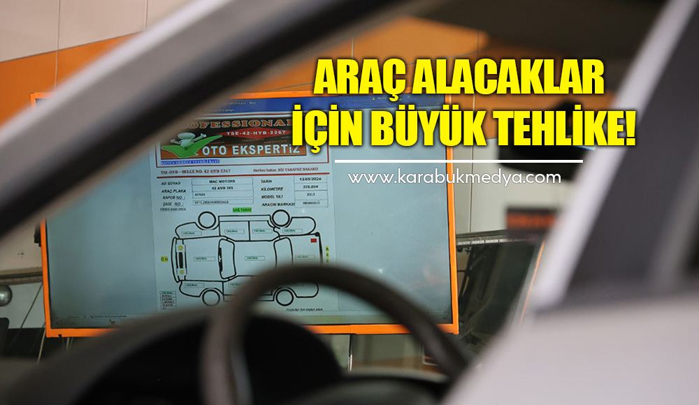 Dolandırıcılar, ikinci el otomobil sektöründe araçların ekspertiz raporunu temiz göstermek