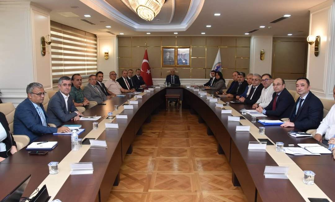 Karabük'te Su Kurulu Toplantısı Karabük Vali Yardımcısı Muhittin Gürel başkanlığında