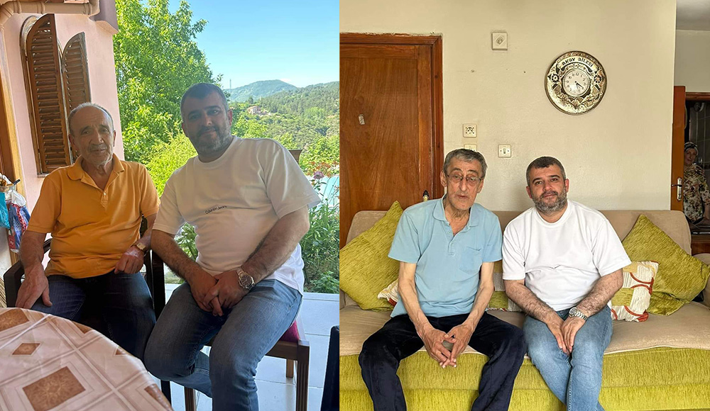 Yenice Belediye Başkanı Sertaş Karakaş, eski belediye başkanları Erol Yirmibeş