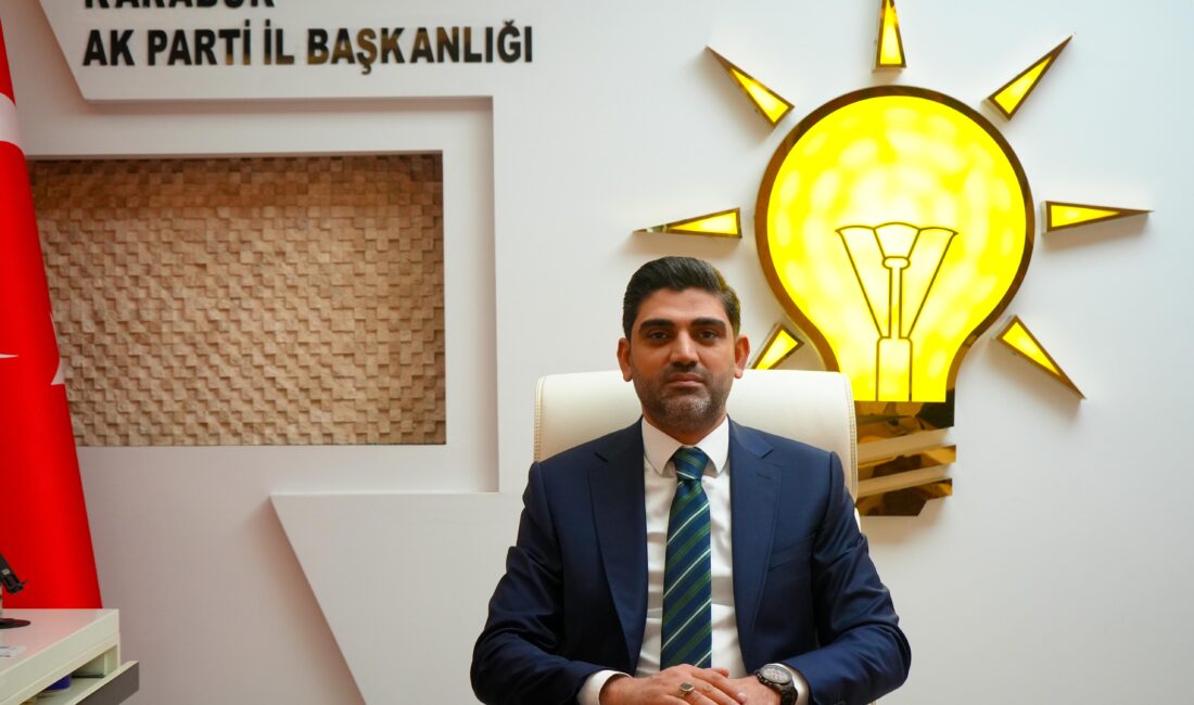 AK Parti Karabük İl Başkanı Ferhat Salt, CHP’nin Ovacık Devlet