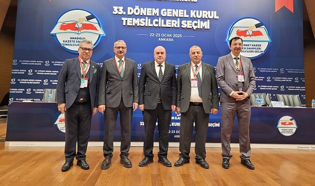 Basın İlan Kurumu 33. Dönem Genel Kurulu’nda görev alacak Anadolu