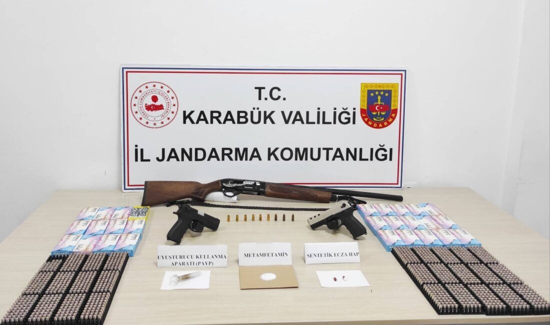 Karabük'te jandarma tarafından yapılan uyuşturucu operasyonunda 1 kişi gözaltına alındı. 