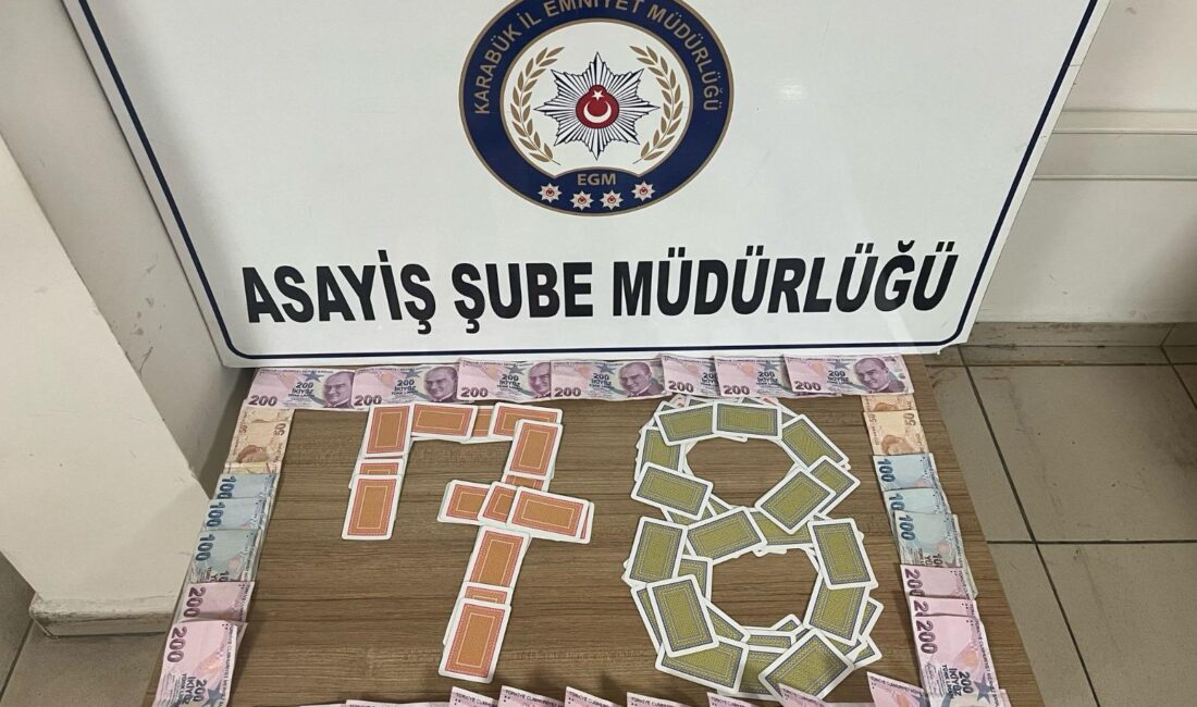 15 kişiye 138 bin TL ceza Karabük’te kumar oynadığı belirlenen 15 kişiye toplam 138 bin 705