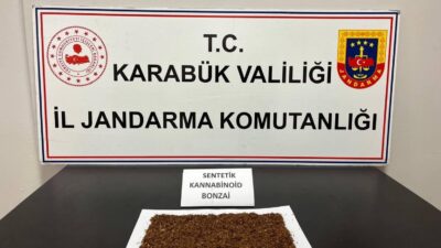 KARABÜK'TE JANDARMA EKİPLERİNİN DÜZENLEDİĞİ UYUŞTURUCU OPERASYONLARINDA 3 KİŞİ YAKALANDI.