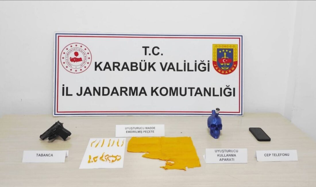 KARABÜK’TE DÜZENLENEN UYUŞTURUCU OPERASYONUNDA 1 KİŞİ YAKALANDI.