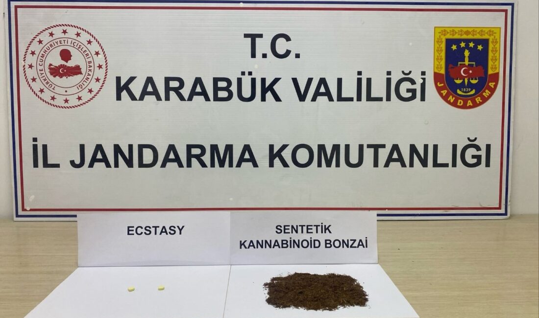 KARABÜK JANDARMA EKİPLERİNCE GERÇEKLEŞTİRİLEN OPERASYONLARDA 3 ŞÜPHELİNİN ÜZERİNDEN 51 ADET
