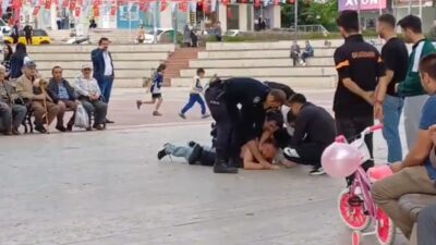 KARABÜK'ÜN SAFRANBOLU İLÇESİNDE KAVGAYA KARIŞAN BİR ŞAHSIN POLİS EKİPLERİNE YAŞATTIĞI