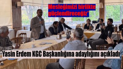 Karabük Gazeteciler Cemiyeti’nde seçim heyecanı başlarken, kentin tanınmış basın mensuplarından