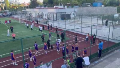 KARABÜK’TE OYNANAN U-15 FUTBOL LİGİ FİNAL MAÇINDA SON DAKİKA GOLÜ