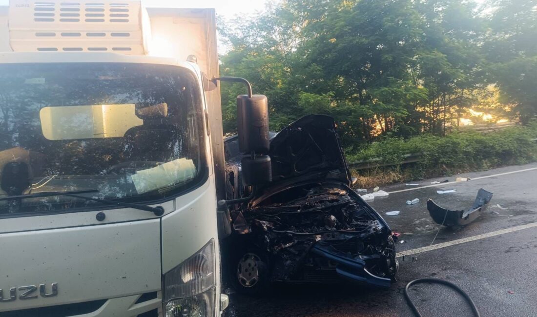 KARABÜK'ÜN YENİCE İLÇESİNDE MEYDANA GELEN ZİNCİRLEME TRAFİK KAZASINDA 1 KİŞİ