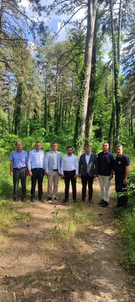 KARABÜK’ÜN YENİCE İLÇESİNDE KURULMASI PLANLANAN GENÇLİK KAMPI İÇİN SAHA ÇALIŞMALARI