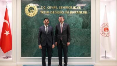 ÇEVRE, ŞEHİRCİLİK VE İKLİM DEĞİŞİKLİĞİ BAKANI MURAT KURUM, BİR DİZİ