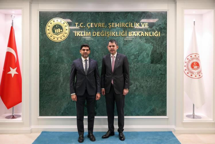 ÇEVRE, ŞEHİRCİLİK VE İKLİM DEĞİŞİKLİĞİ BAKANI MURAT KURUM, BİR DİZİ
