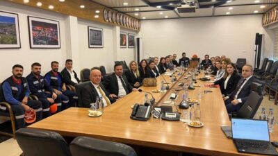 ÖZÇELİK-İŞ SENDİKASI KARABÜK ŞUBE BAŞKANI KENAN YILMAZ, KARDEMİR KARDÖKMAK VE