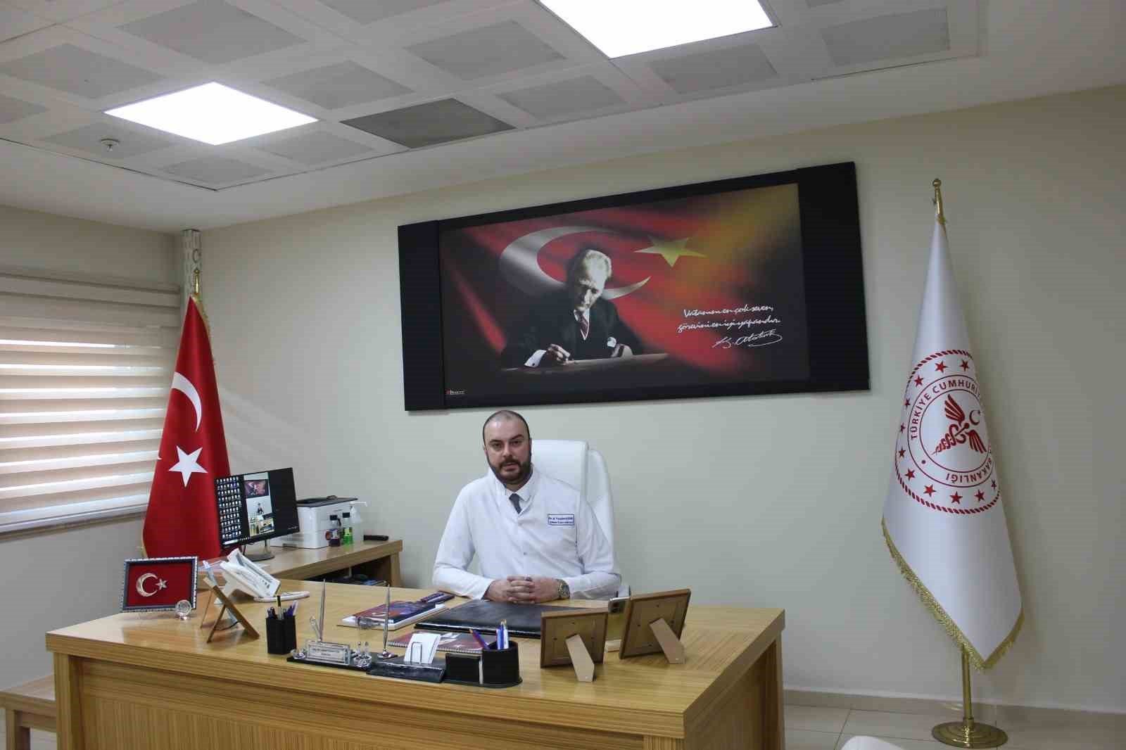 BAŞHEKİM PROF. DR. AHMET TAYLAN ÇEBİ, BİRİM TESCİL SÜRECİNE DESTEK