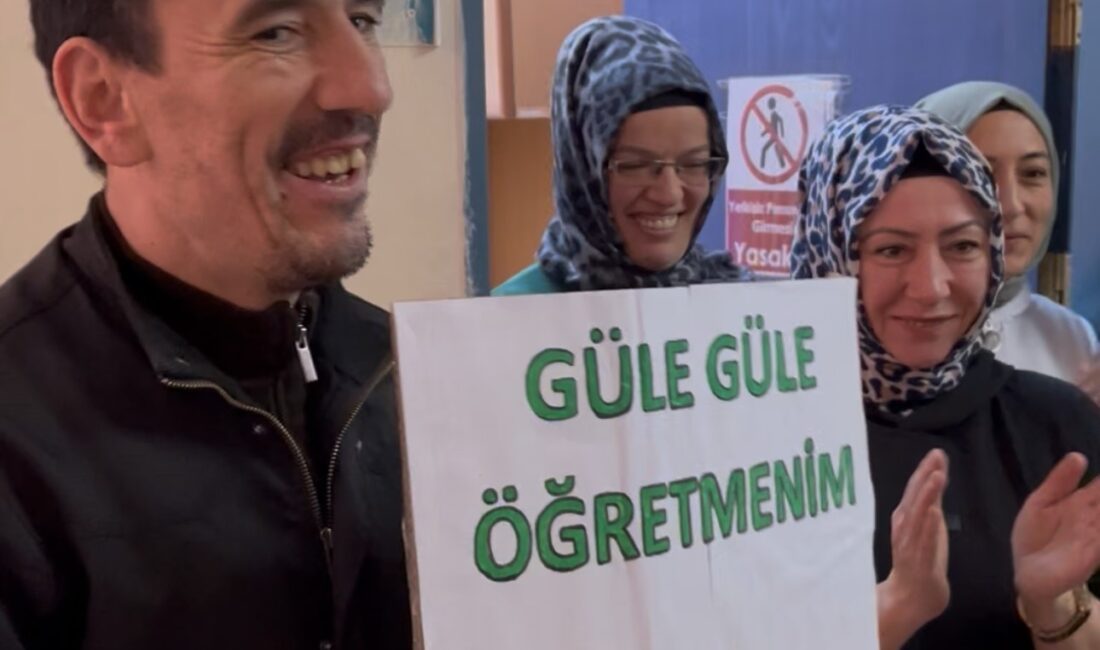 KARABÜK'ÜN SAFRANBOLU İLÇESİNDE GÖREV YAPAN ÖĞRETMEN YÜKSEL TAŞ, 41 YILLIK