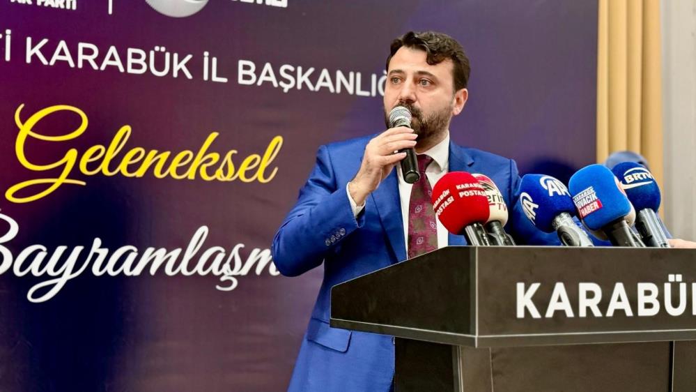 AK Parti Genel Sekreter Yardımcısı ve Karabük Milletvekili Cem Şahin, "Cumhurbaşkanımız, uluslararası