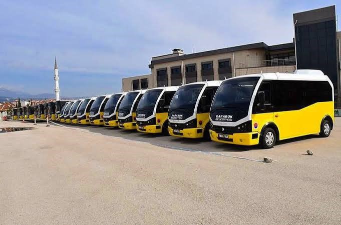 KARABÜK BELEDİYESİ, RAMAZAN BAYRAMI BOYUNCA VATANDAŞLARIN ŞEHİR İÇİ TOPLU TAŞIMA