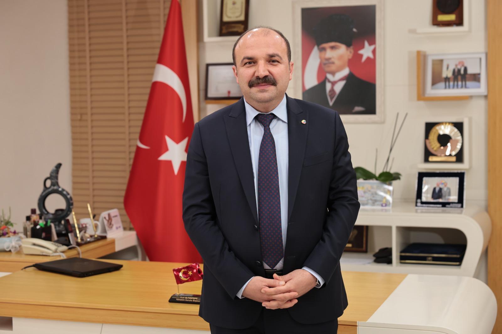 SAFRANBOLU TİCARET VE SANAYİ ODASI YÖNETİM KURULU BAŞKANI EROL ALTUNTEPE,