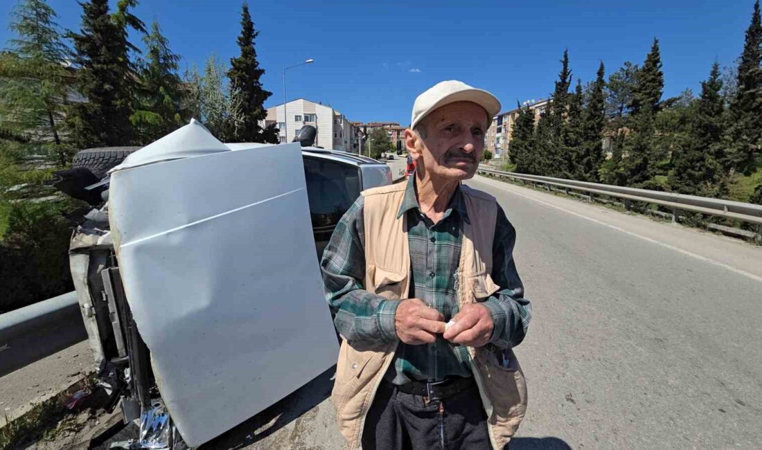 KARABÜK’TE KÖPRÜ ÜZERİNDE KONTROLDEN ÇIKAN