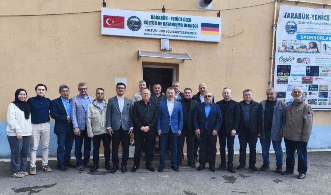 KARABÜK ÜNİVERSİTESİ (KBÜ) REKTÖRÜ PROF. DR. FATİH KIRIŞIK, ALMANYA’DA KARABÜK-YENİCELİLER