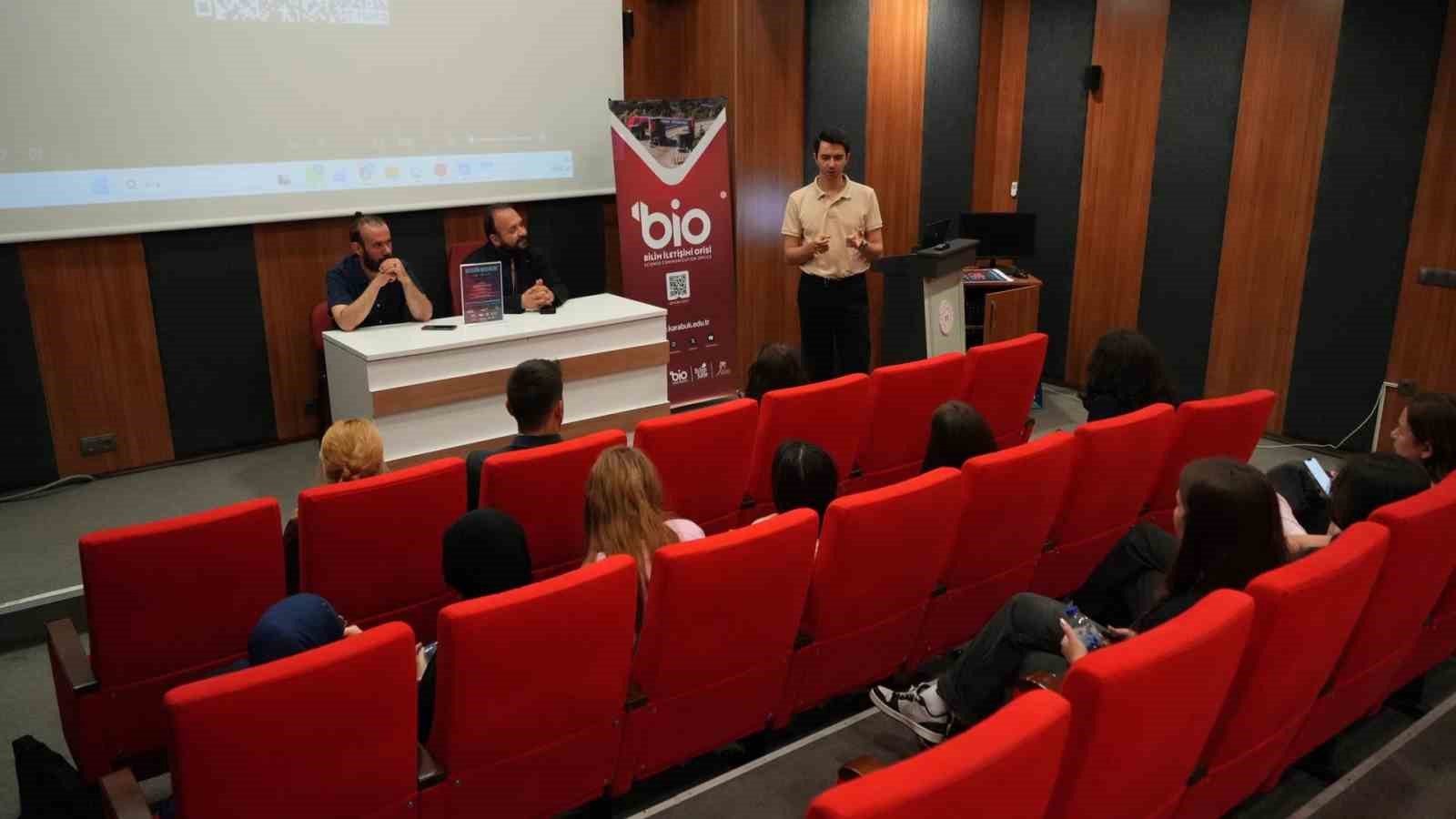 YÖK Bilim İletişimi Ofisi koordinasyonunda yürütülen “Geleceğin Meslekleri” programı kapsamında