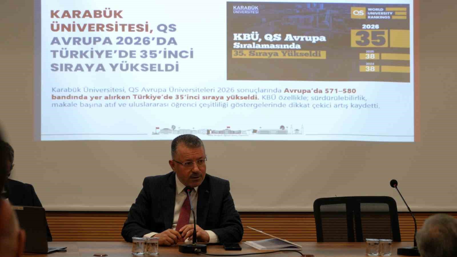 KARABÜK ÜNİVERSİTESİ İKTİSADİ VE İDARİ BİLİMLER FAKÜLTESİ AKADEMİK GENEL KURULU'NDA,