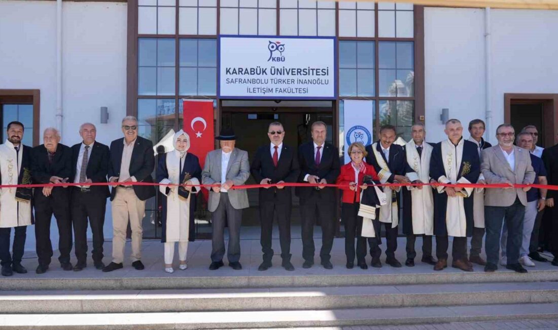 Türker İnanoğlu’nun adı KBÜ’de yaşayacak: Açılış ve mezuniyet coşkusu bir arada KARABÜK ÜNİVERSİTESİNDE (KBÜ), MERHUM YAPIMCI VE SİNEMA DUAYENİ TÜRKER İNANOĞLU’NUN