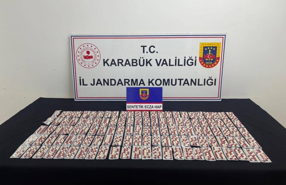 Karabük'te jandarma ekiplerince düzenlenen iki ayrı operasyonda bin 901 adet