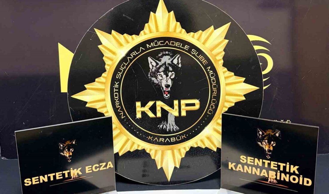 KARABÜK'TE POLİS EKİPLERİNCE DÜZENLENEN 6 AYRI NARKOTİK OPERASYONUNDA UYUŞTURUCU MADDELER