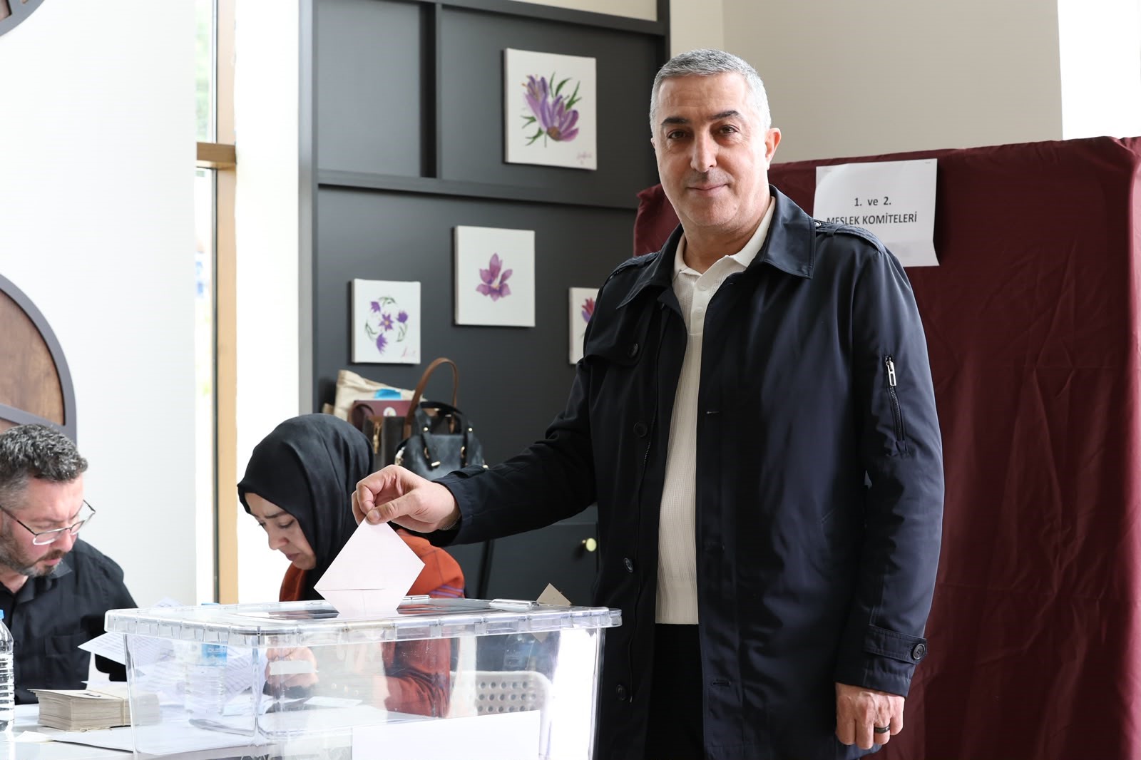 SEÇİMLERİN ARDINDAN AÇIKLAMALARDA BULUNAN SAFRANBOLU TSO MECLİS BAŞKANI CENGİZ ÜNAL,