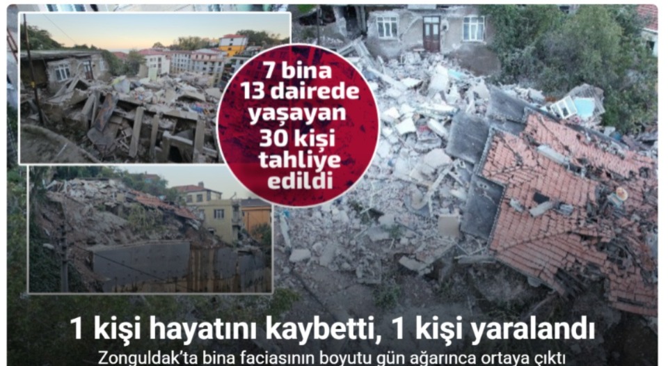 HAVADAN GÖRÜNTÜLENEN ENKAZIN ÇEVRESİNDE 7
