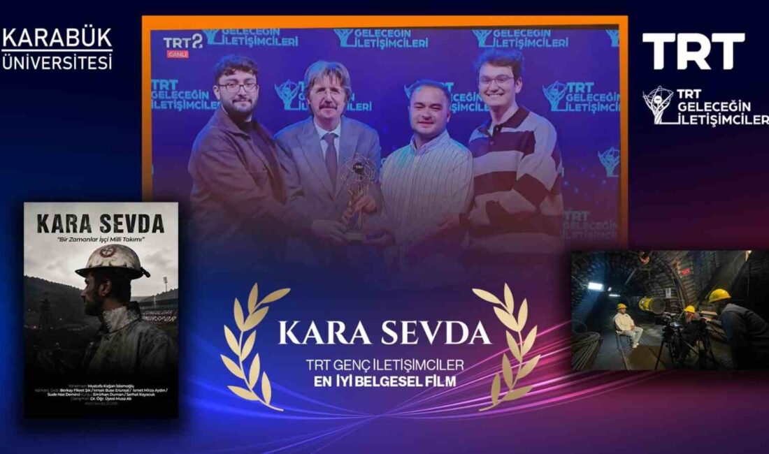 “Kara Sevda” belgeseli TRT yarışmasında birinci oldu Karabük Üniversitesi (KBÜ) Safranbolu Türker İnanoğlu İletişim Fakültesi öğrencilerinin hazırladığı