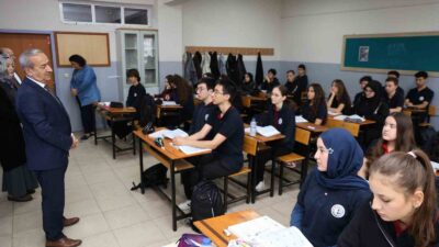 KARABÜK İL MİLLİ EĞİTİM MÜDÜRÜ NEVZAT AKBAŞ, EĞİTİM-ÖĞRETİM FAALİYETLERİNİ YERİNDE
