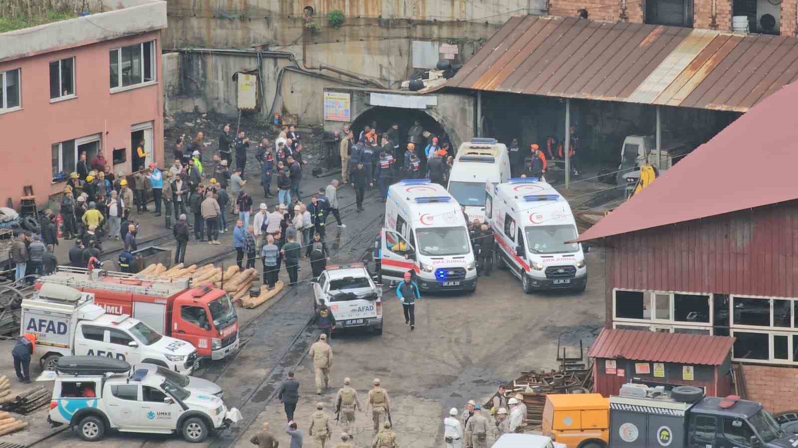 ZONGULDAK’IN KİLİMLİ İLÇESİNE BAĞLI GELİK BELDESİNDE ÖZEL BİR MADEN OCAĞINDA